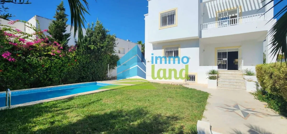 villa S 5 avec piscine à Gammarth — photo 1