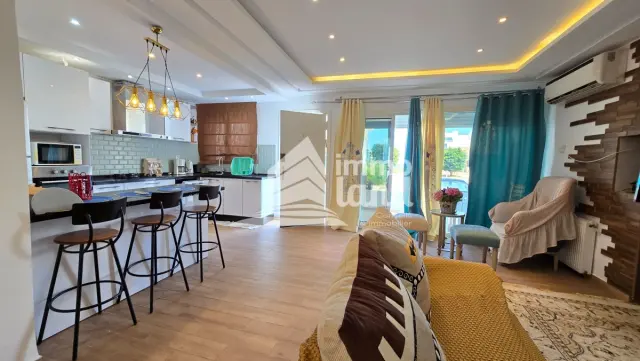 Appartement S+2 meublé vue mer à Gammarth